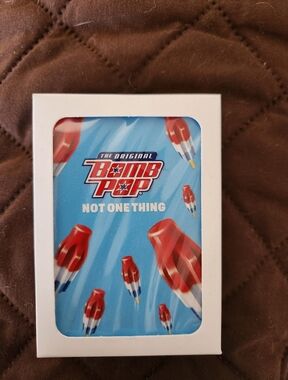 The Original Bomb Pop Playing Cards - Blue & Red